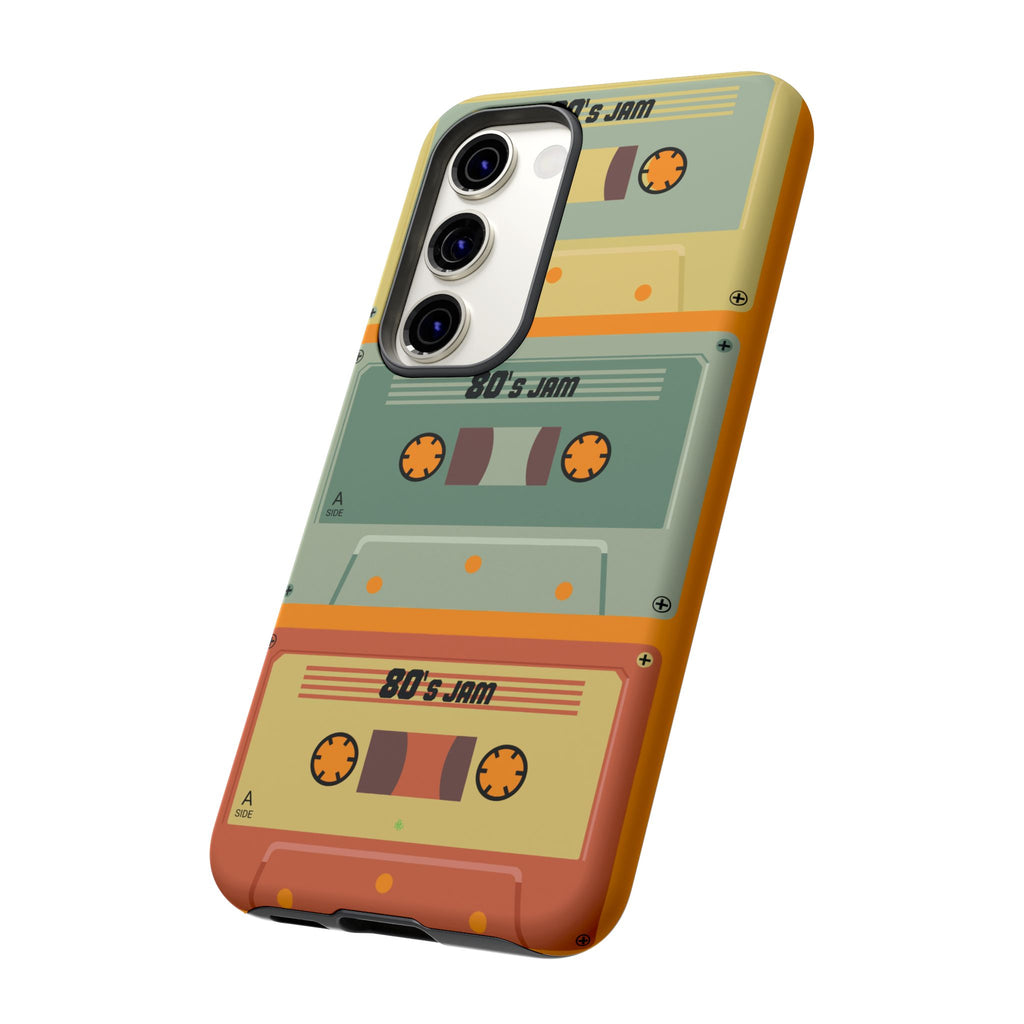 Retro 80's Jam RG Tough Phone Case for iPhone, Galaxy, or Google PIXEL