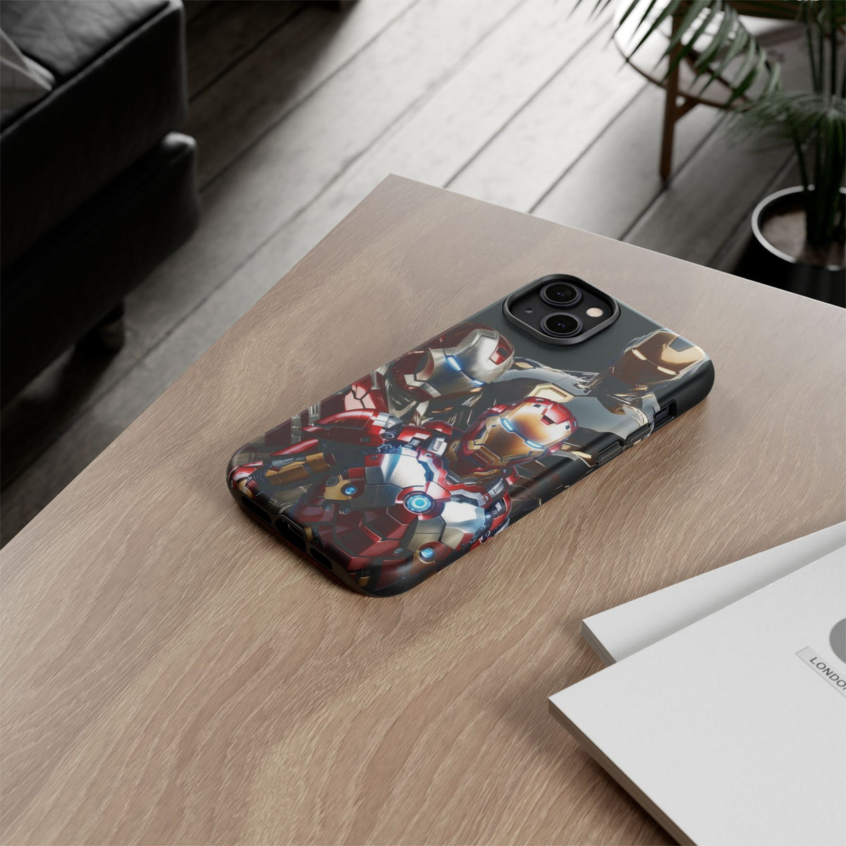 Iron Man Tough Phone Case for iPhone, Galaxy, or Google Pixel