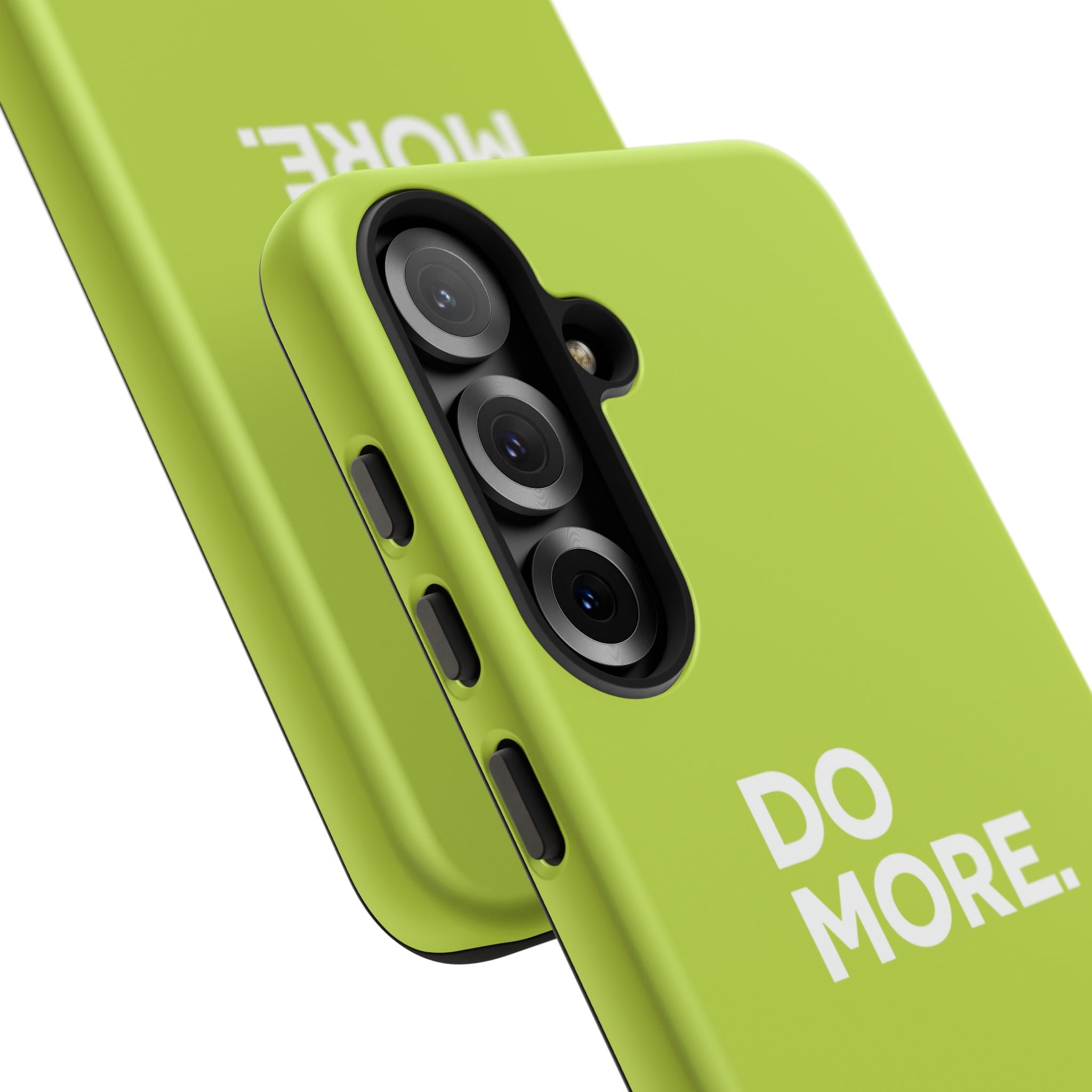 Do More (Neon Yellow) Tough Phone Case for iPhone, Galaxy or Google Pixel