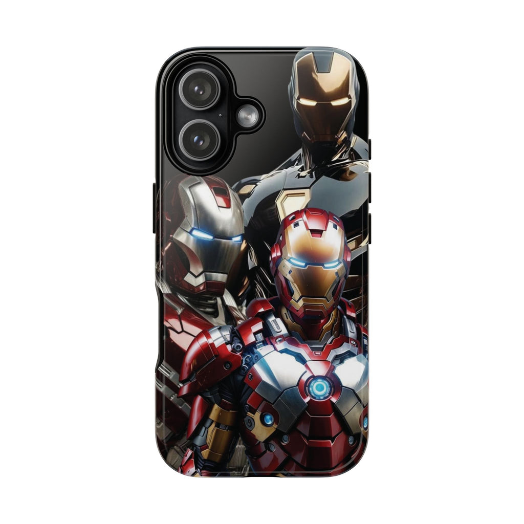 Iron Man Tough Phone Case for iPhone, Galaxy, or Google Pixel