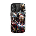 Iron Man Tough Phone Case for iPhone, Galaxy, or Google Pixel