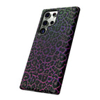 Colorful Leopard Tough Phone Case for iPhone, Galaxy, or Google Pixel