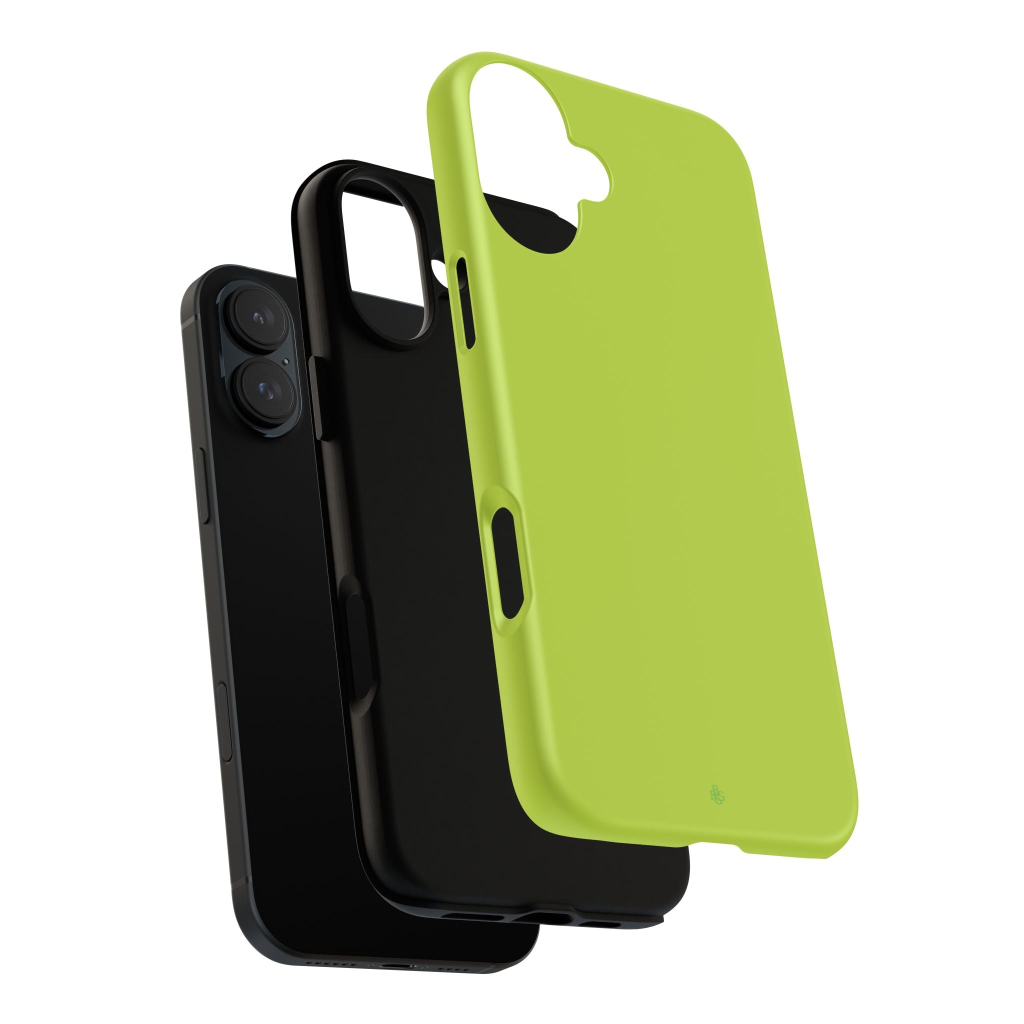 Neon Yellow RG Tough Case for iPhone, Galaxy, or Google Pixel