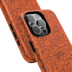 Wow Orange Tough Case for iPhone, Galaxy, or Google Pixel