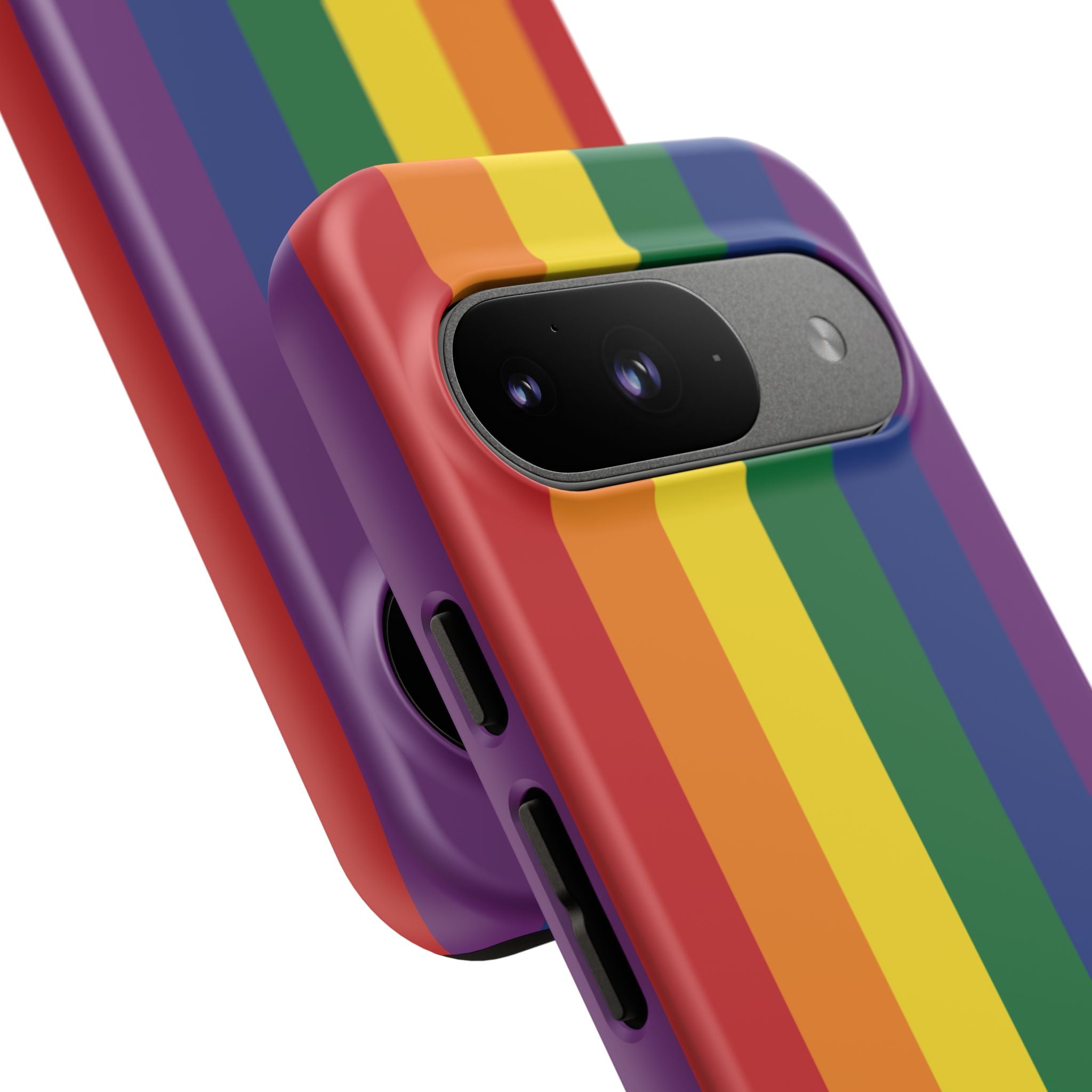 LGBTQ Rainbow Flag Tough Phone Case for iPhone, Galaxy, or Google Pixel