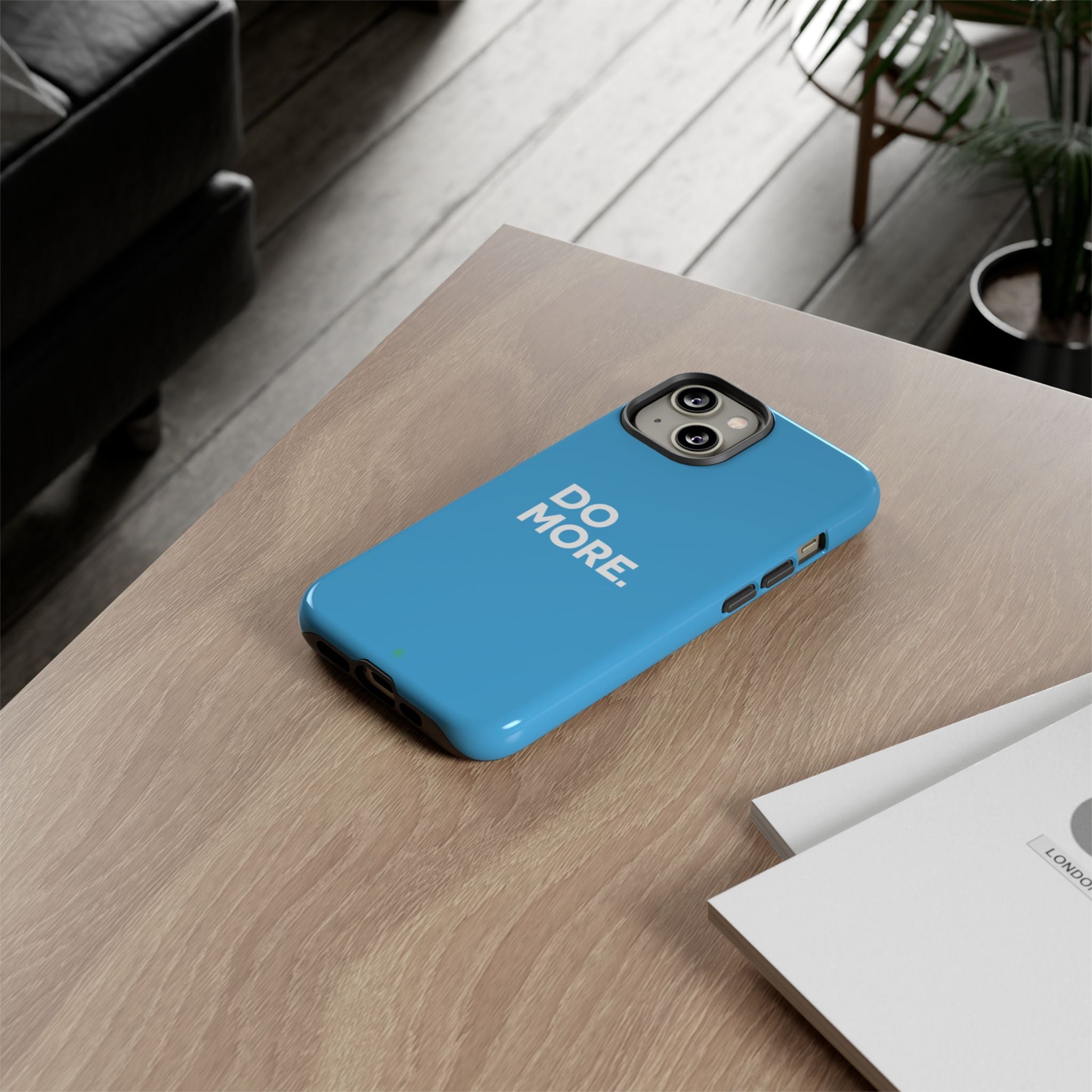 Do More (Bright Blue) Tough Case iPhone, Galaxy, or Google Pixel