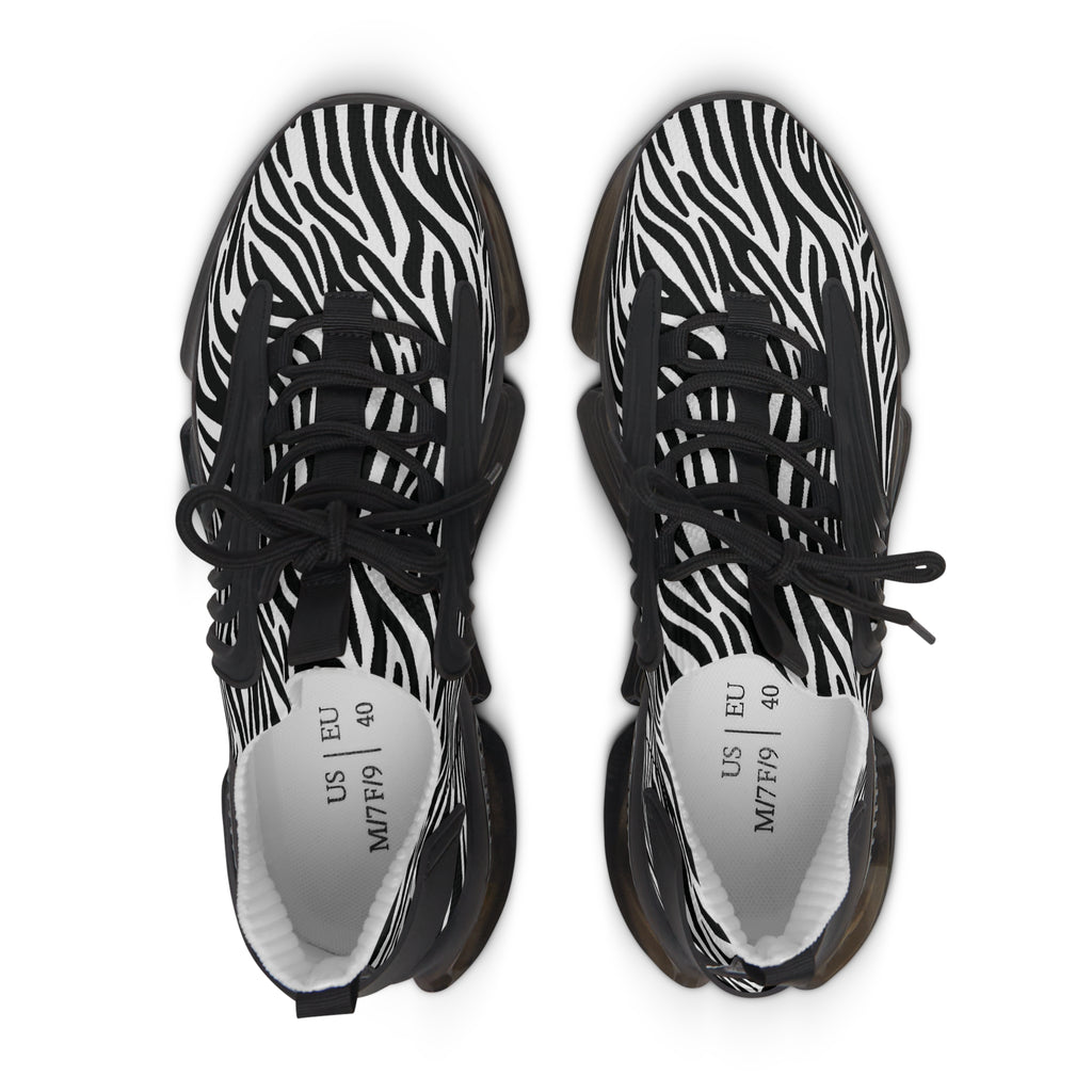 Zebra Women's Mesh Sneakers