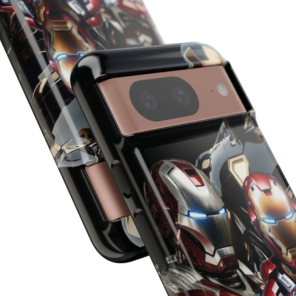 Iron Man Tough Phone Case for iPhone, Galaxy, or Google Pixel