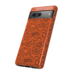 Wow Orange Tough Case for iPhone, Galaxy, or Google Pixel