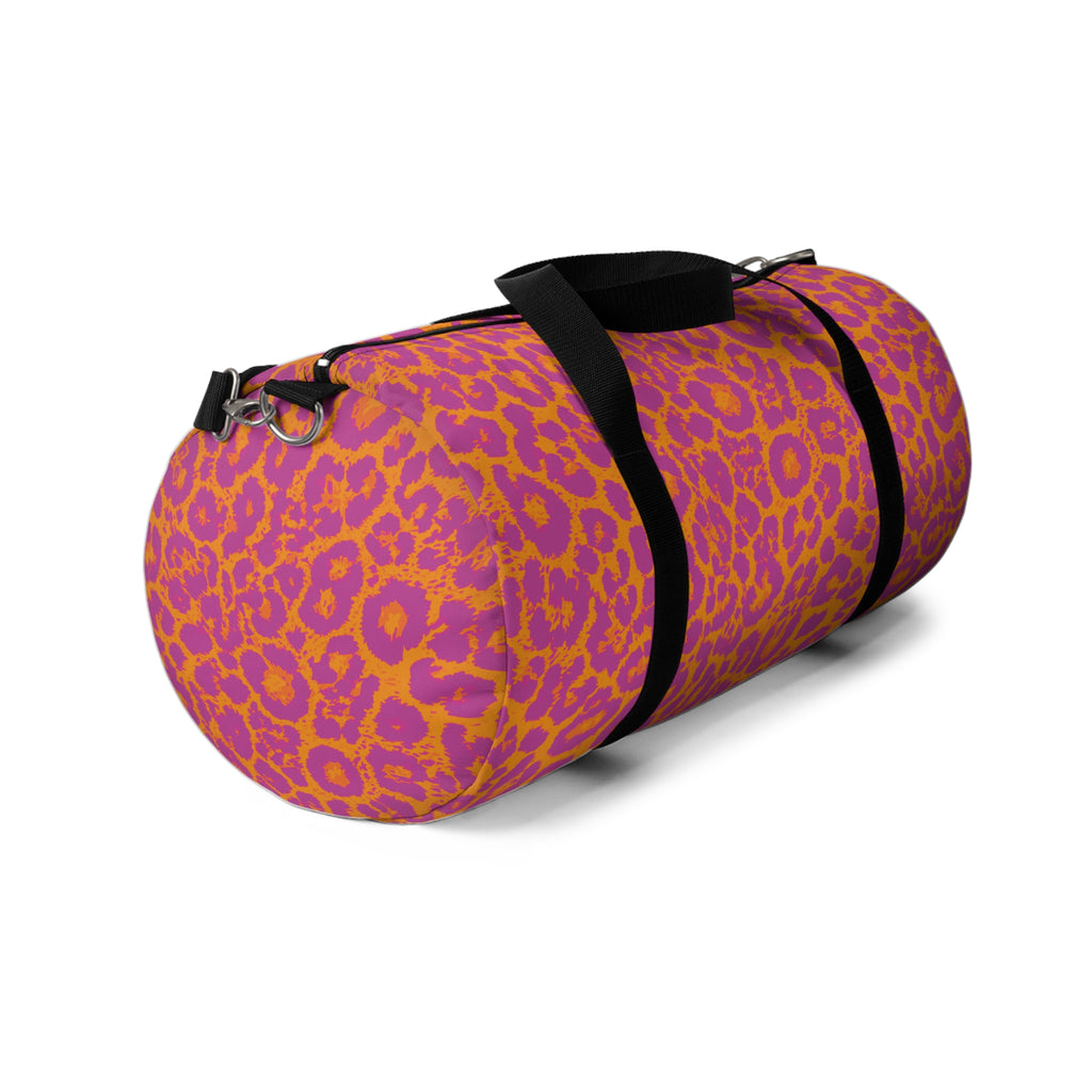 Leopard Print Duffel Bag