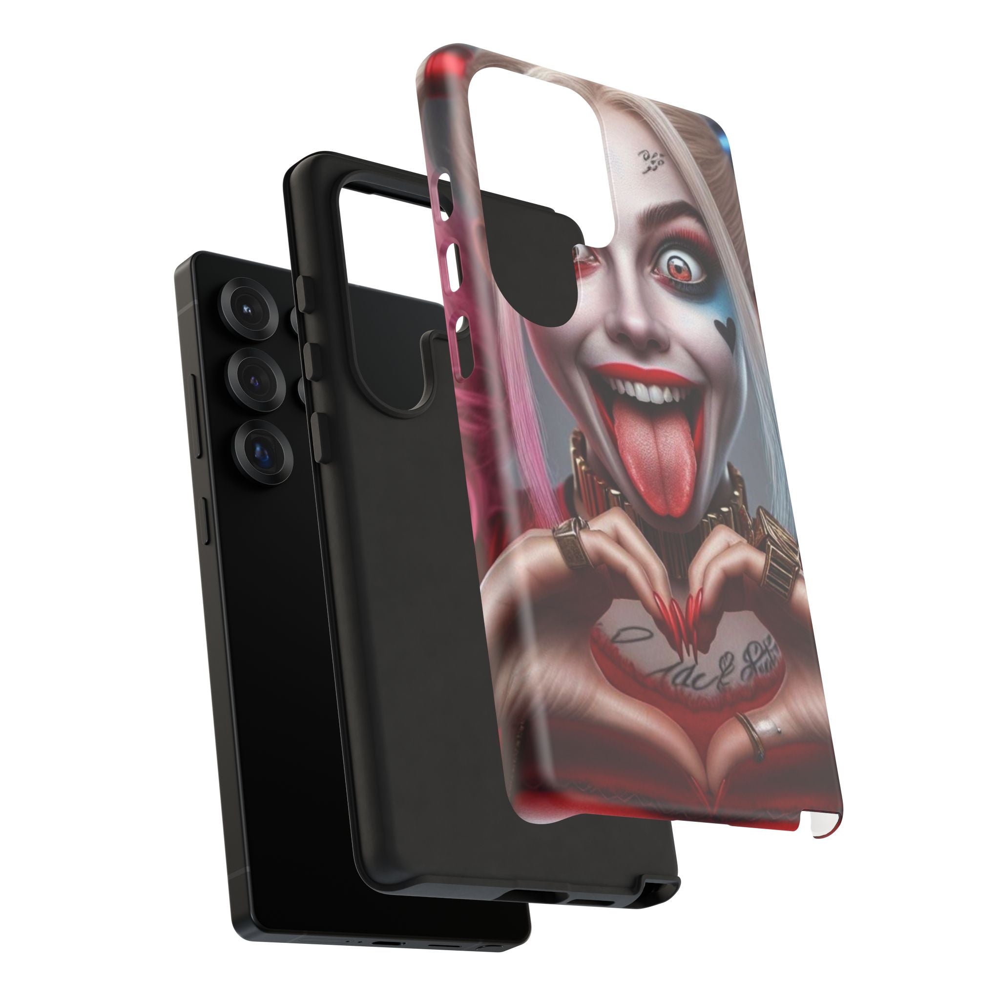 Harley Quinn Tough Phone Case for iPhone, Galaxy, or Google Pixel