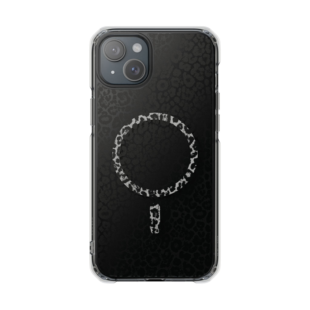Leopard Magnetic iPhone 14, 15, 16 Series Clear Impact Cases