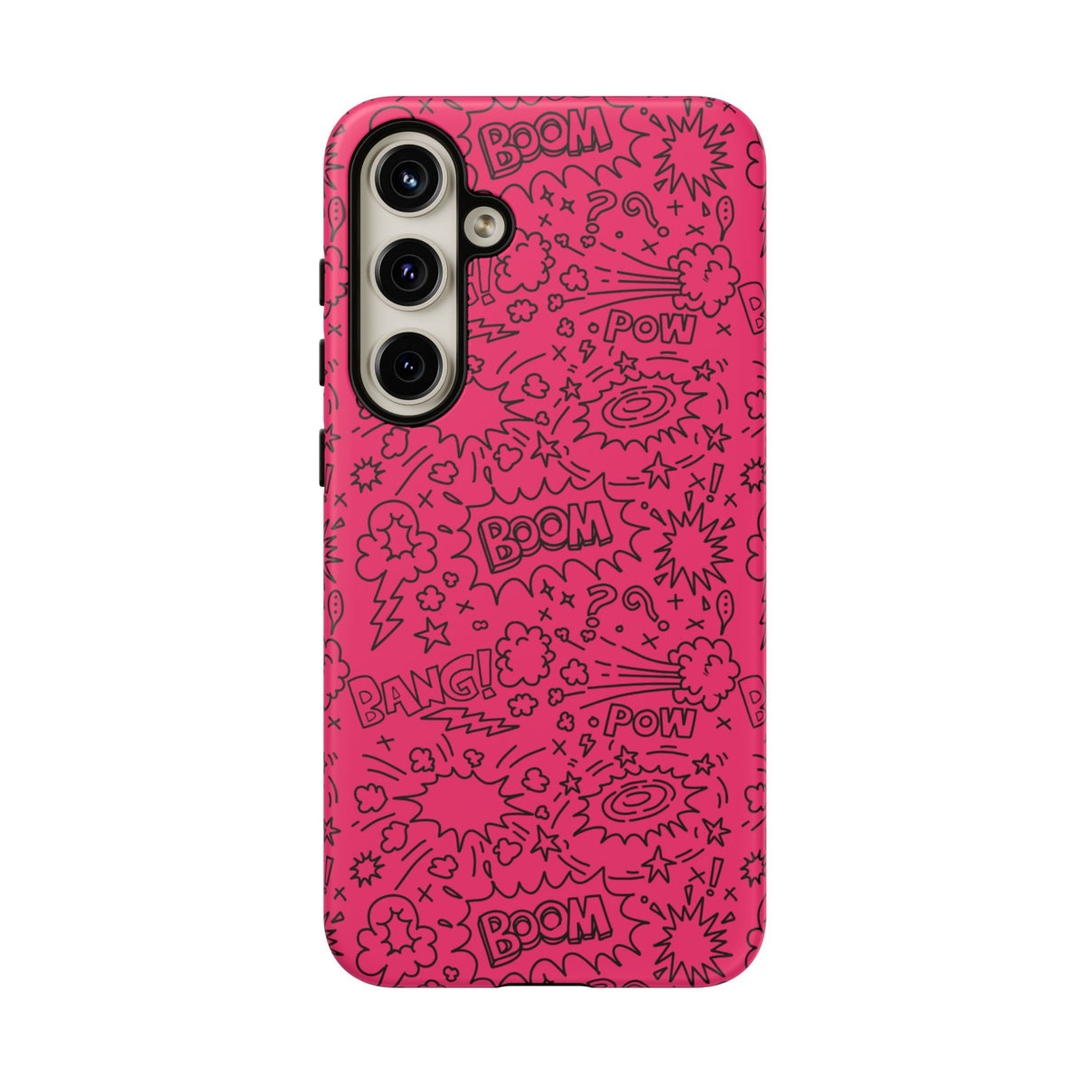 Boom Wow Tough Case for iPhone, Galaxy, or Google Pixel