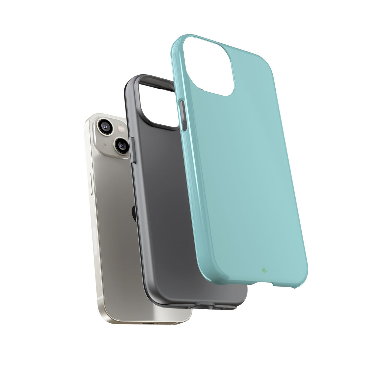 Teal RG Tough Phone Case for iPhone, Galaxy, or Google Pixel