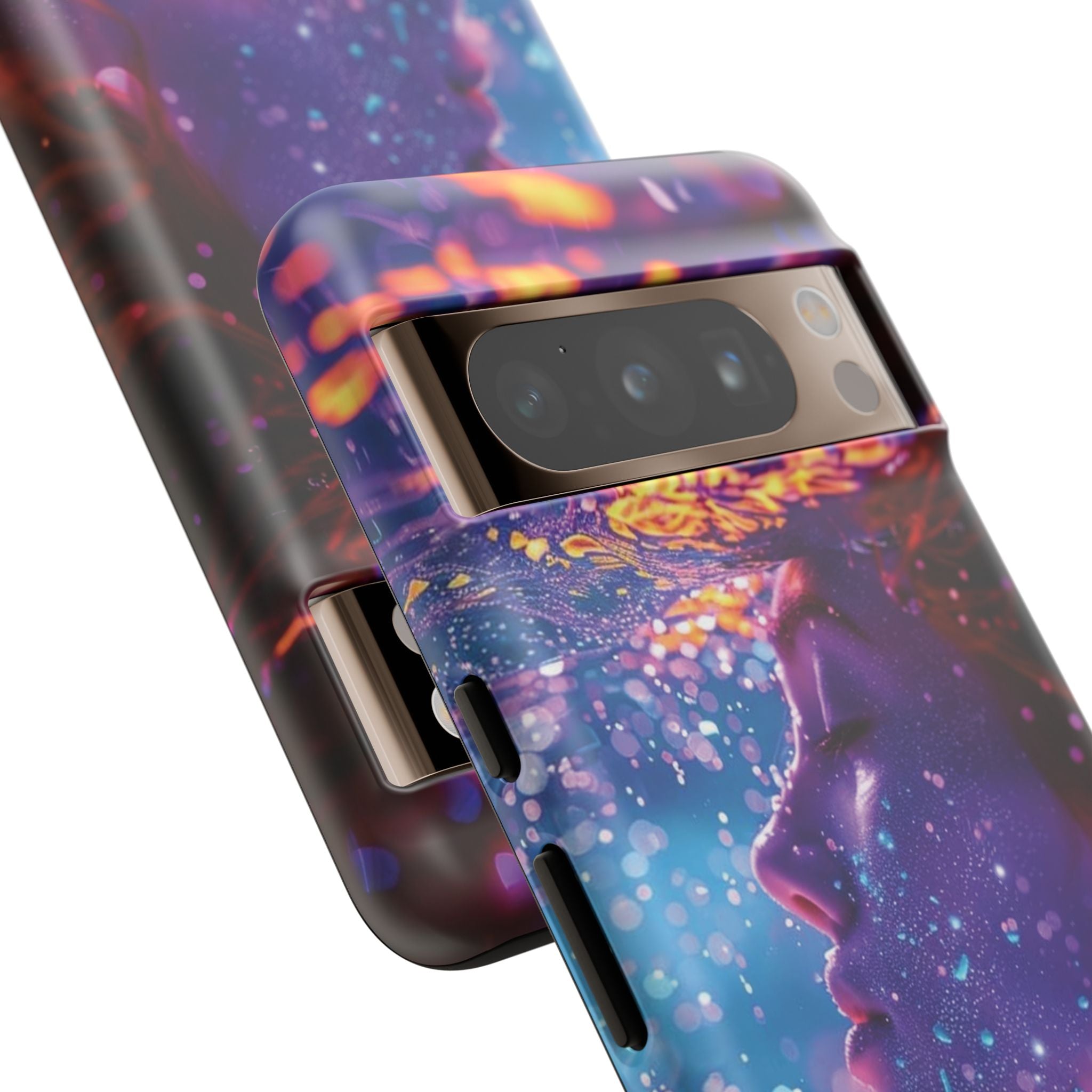 Meditating Underwater Tough Phone Case for iPhone, Galaxy, or Google Pixel