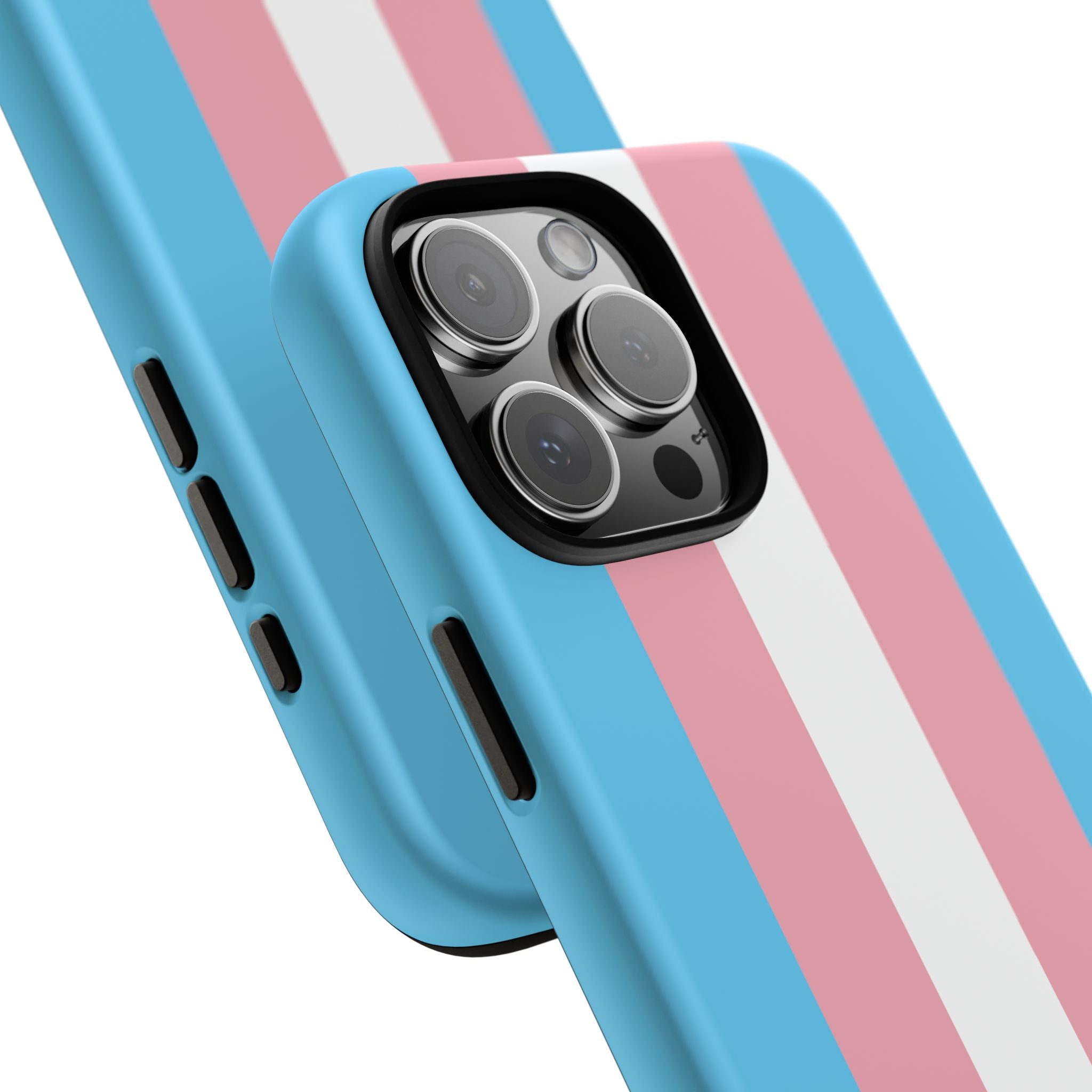 Trans Colors Tough Phone Case for iPhone, Galaxy, or Google Pixel