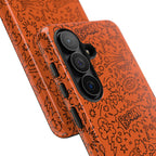 Wow Orange Tough Case for iPhone, Galaxy, or Google Pixel