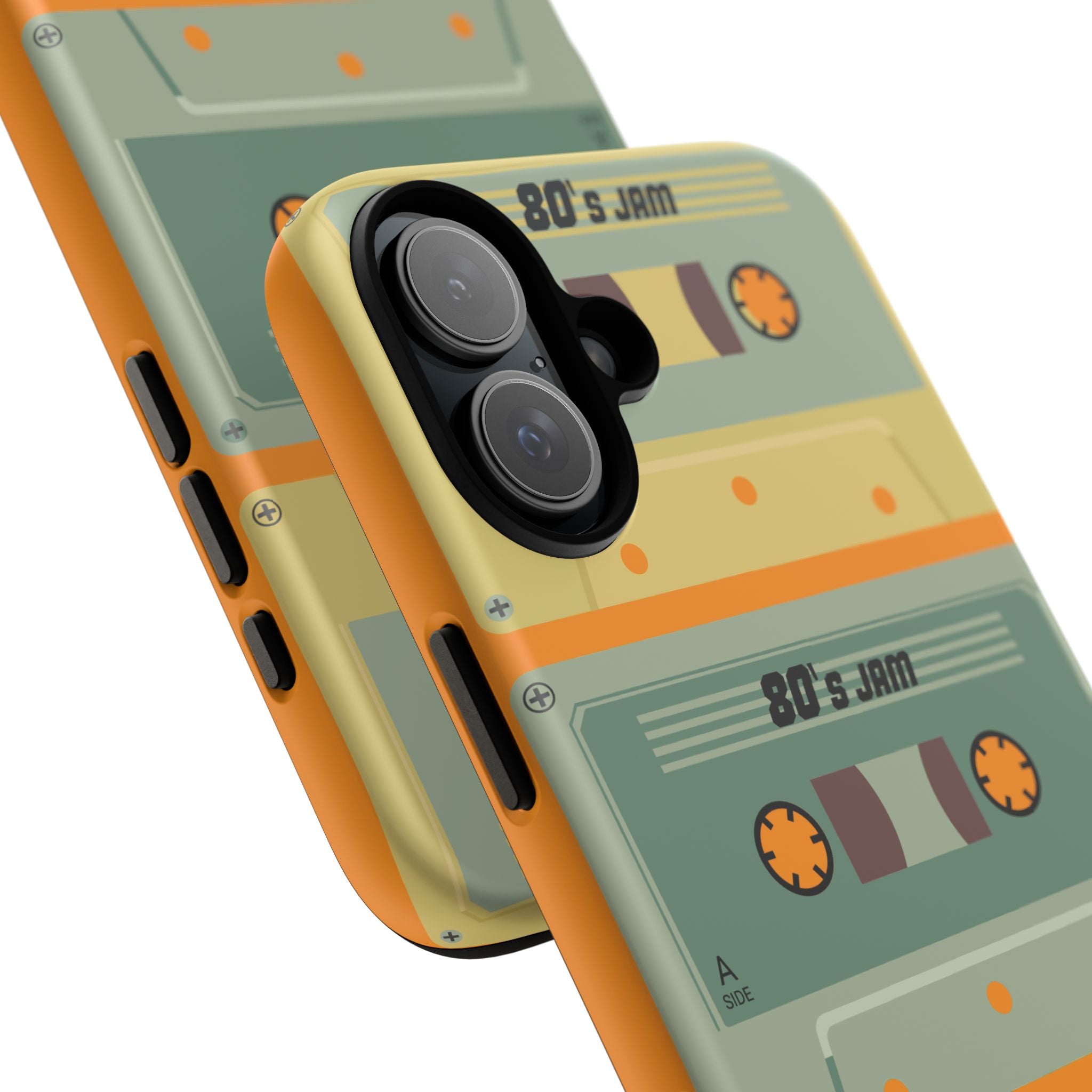 Retro 80's Jam RG Tough Phone Case for iPhone, Galaxy, or Google PIXEL