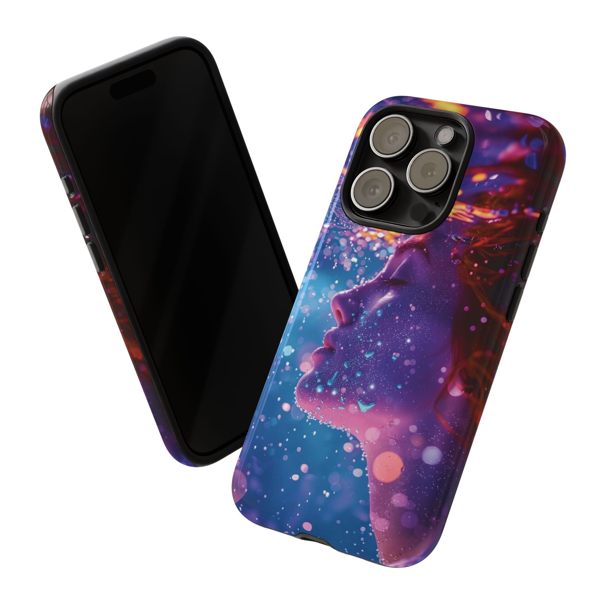 Meditating Underwater Tough Phone Case for iPhone, Galaxy, or Google Pixel