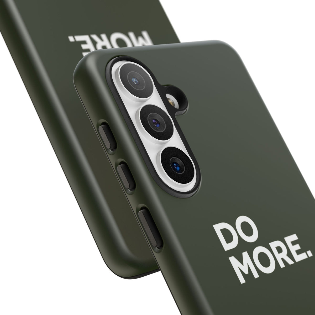 Olive Green Do More Tough Phone Case for iPhone, Galaxy, or Google Pixel