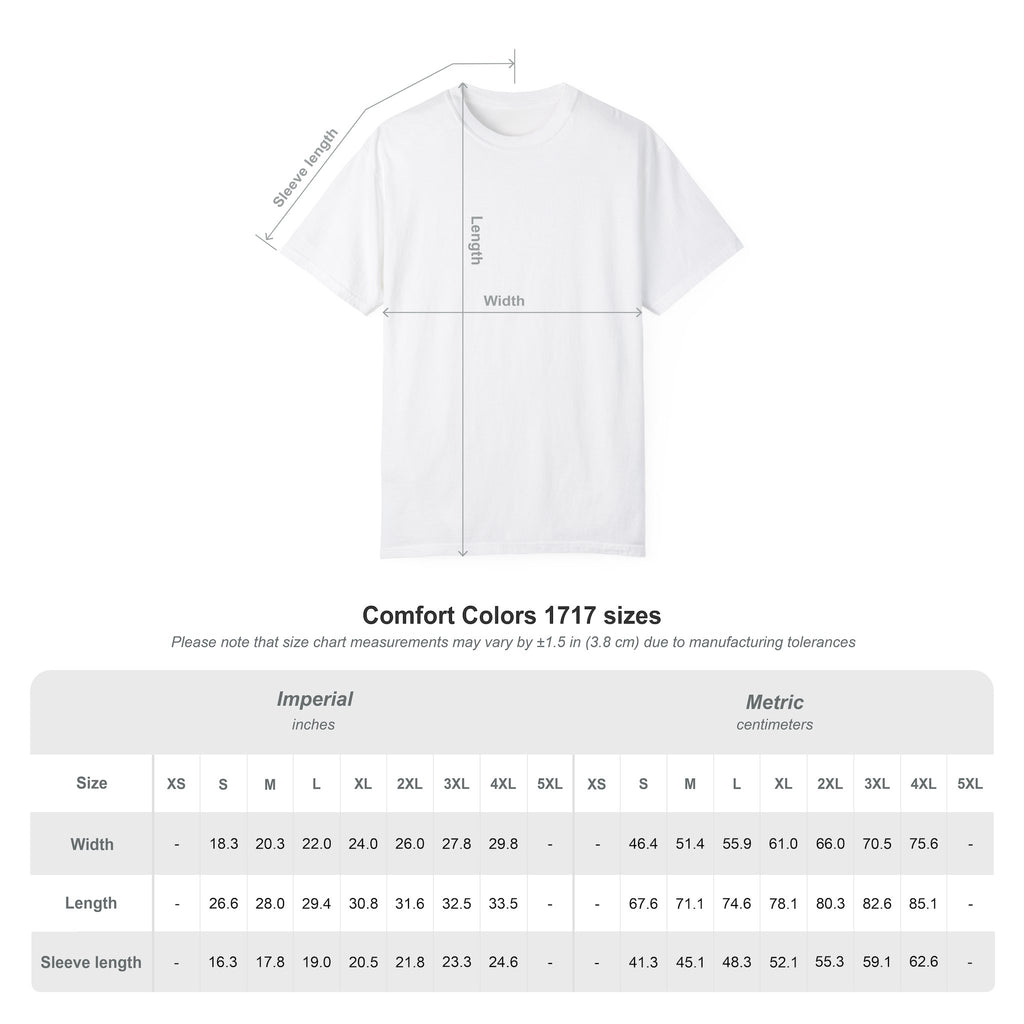 Barely Used Unisex Garment-Dyed T-shirt