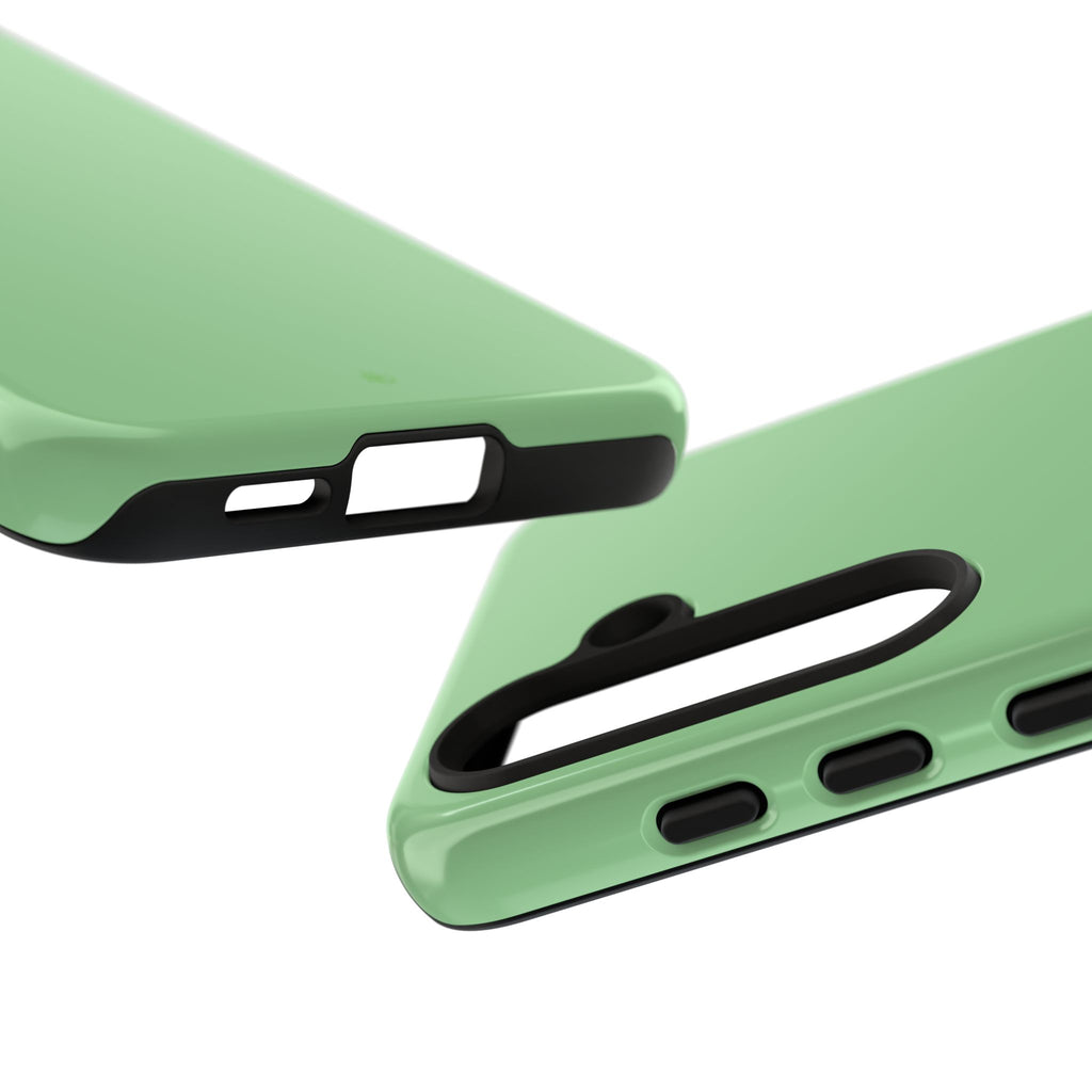 Mint Green Tough Phone Case for iPhone, Galaxy, or Google Pixel