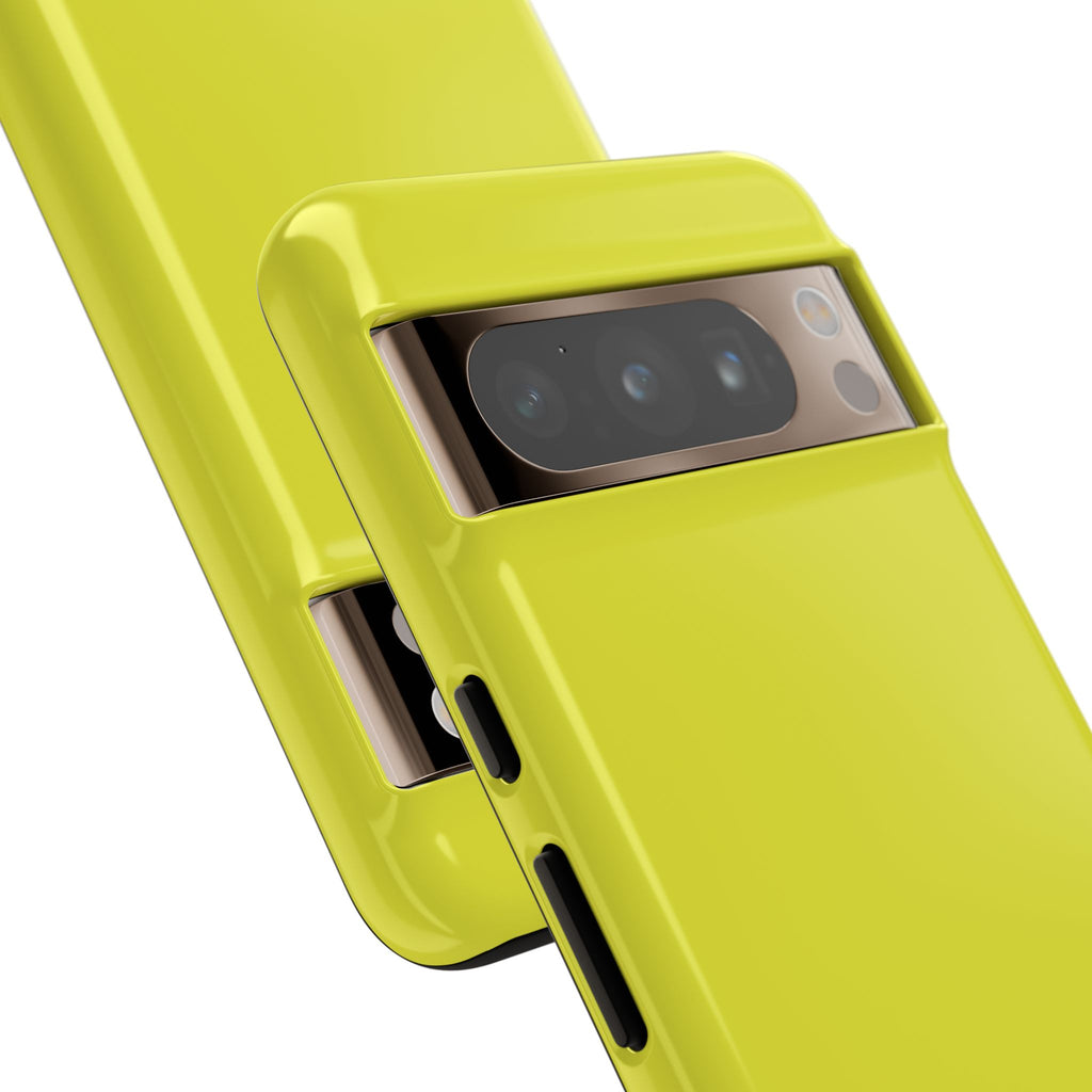 Yellow RG Tough Phone Case for iPhone, Galaxy, or Google Pixel