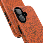 Wow Orange Tough Case for iPhone, Galaxy, or Google Pixel