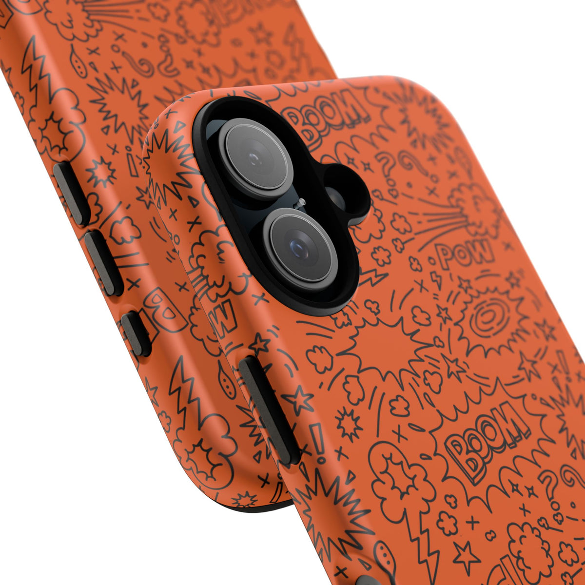 Wow Orange Tough Case for iPhone, Galaxy, or Google Pixel