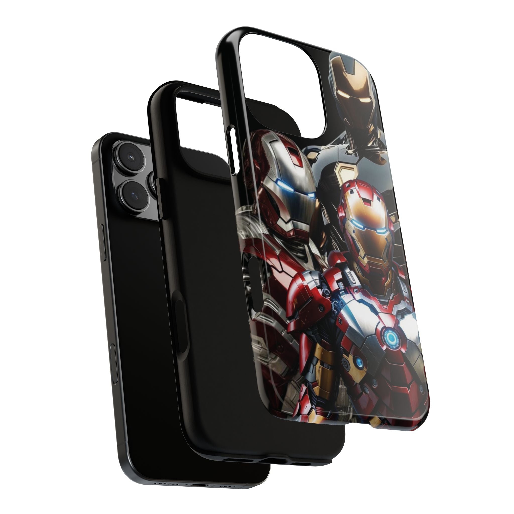 Iron Man Tough Phone Case for iPhone, Galaxy, or Google Pixel