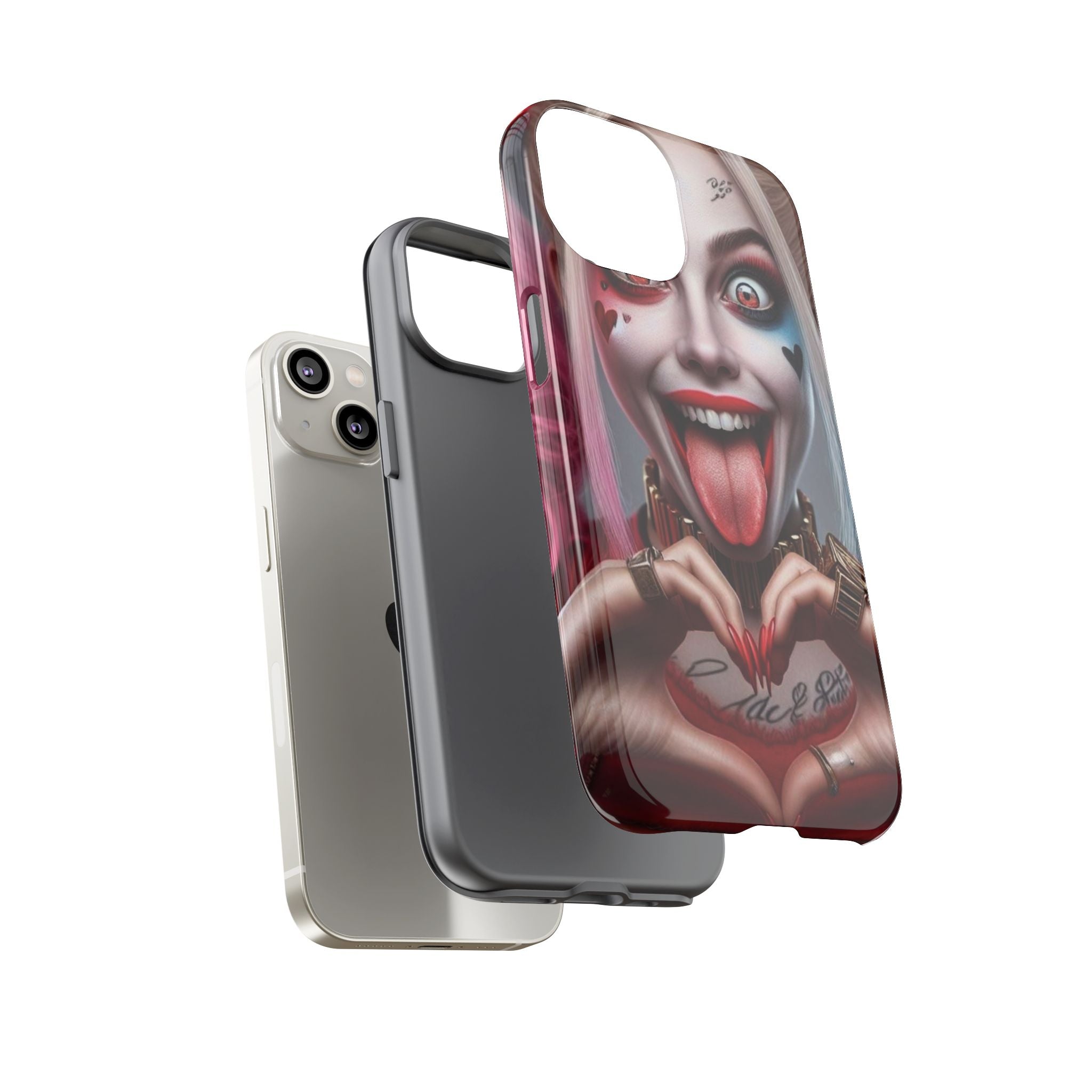 Harley Quinn Tough Phone Case for iPhone, Galaxy, or Google Pixel
