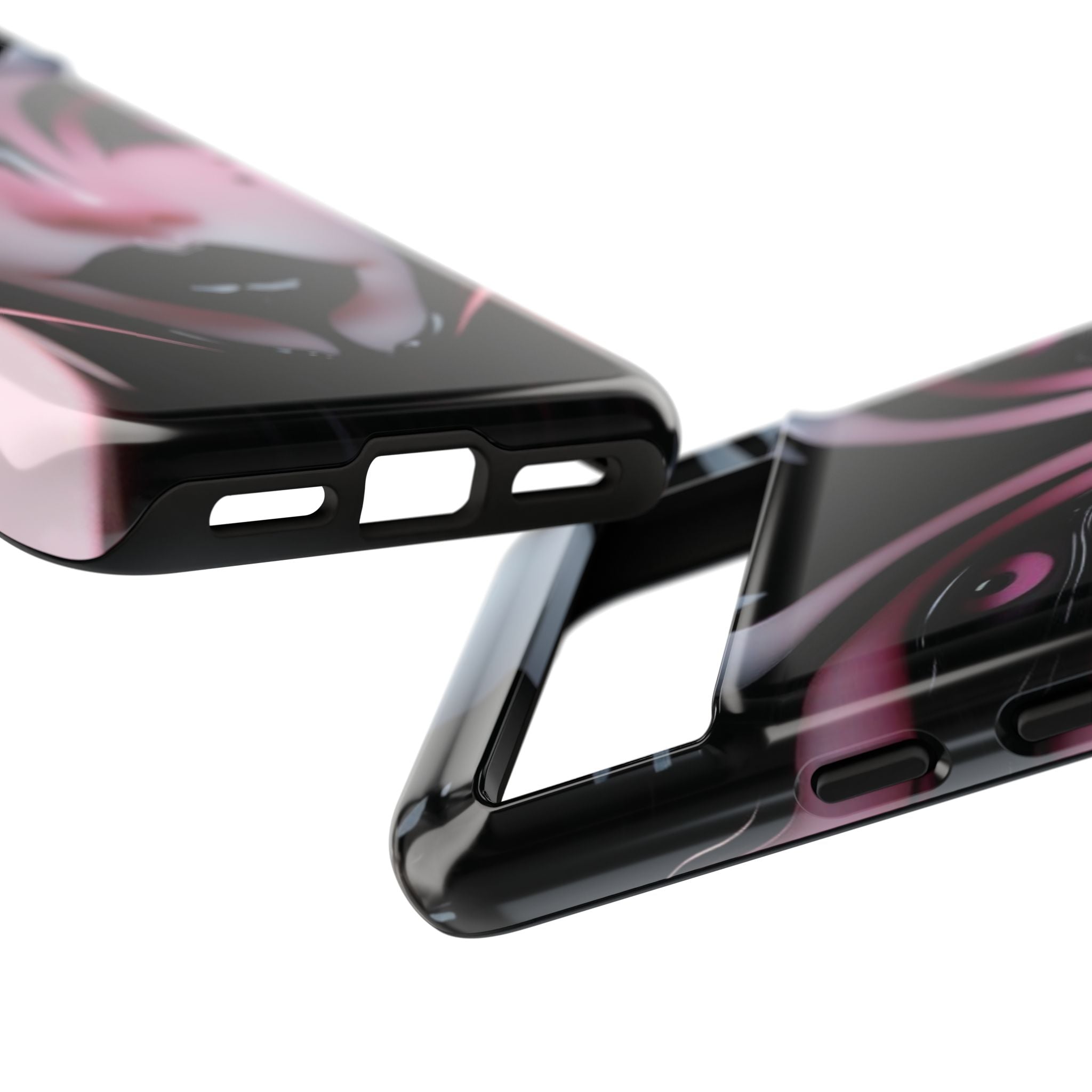 Pink Alien Tough Phone Case for iPhone, Galaxy, or Google Pixel
