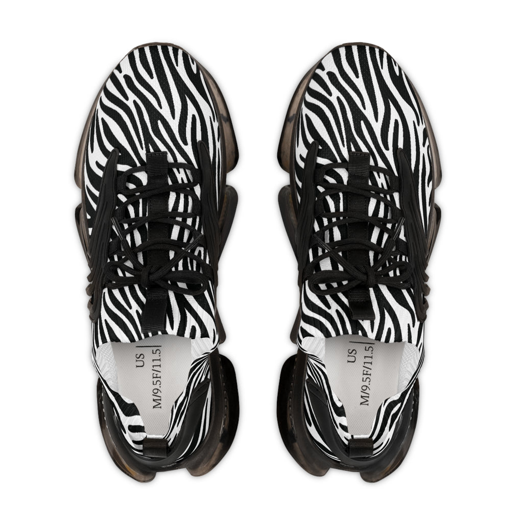 Zebra Men's Mesh Sneakers