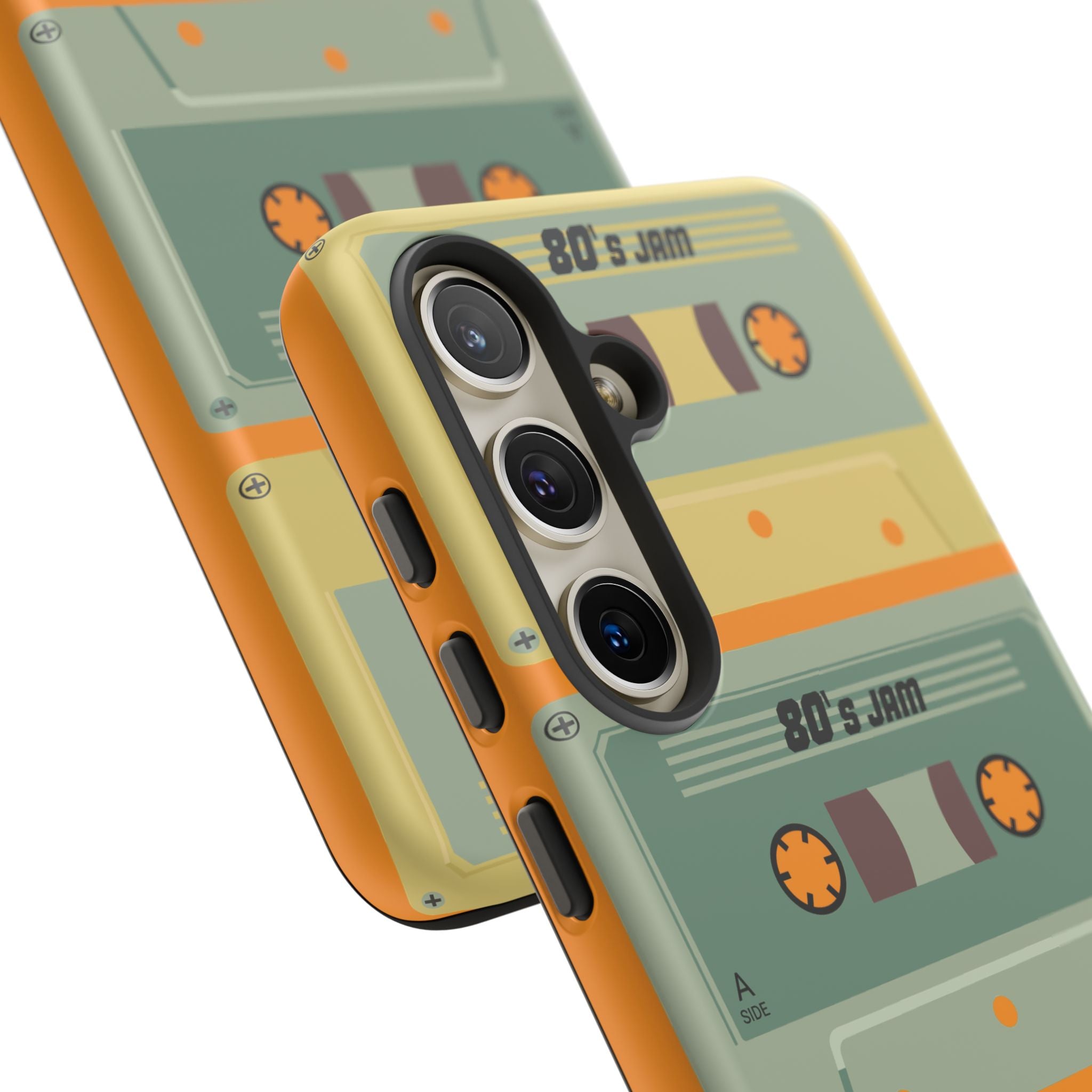 Retro 80's Jam RG Tough Phone Case for iPhone, Galaxy, or Google PIXEL