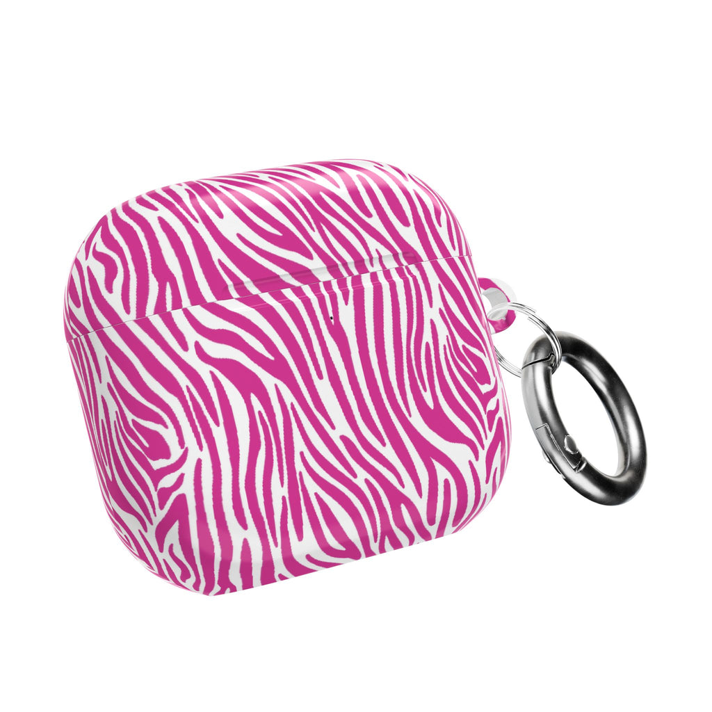 Pink Zebra AirPod Cases