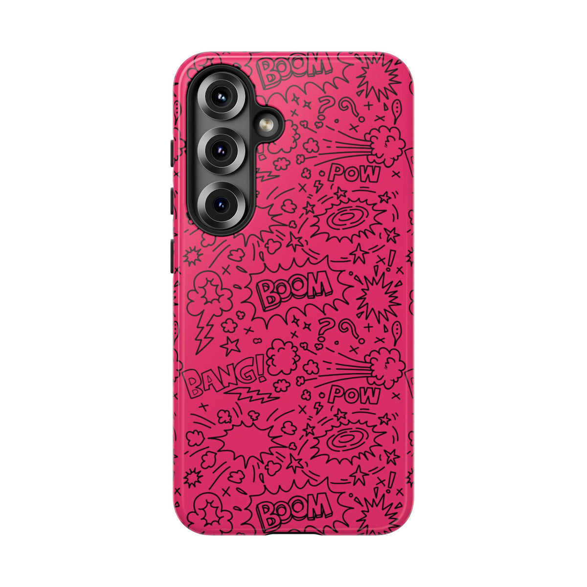 Boom Wow Tough Case for iPhone, Galaxy, or Google Pixel