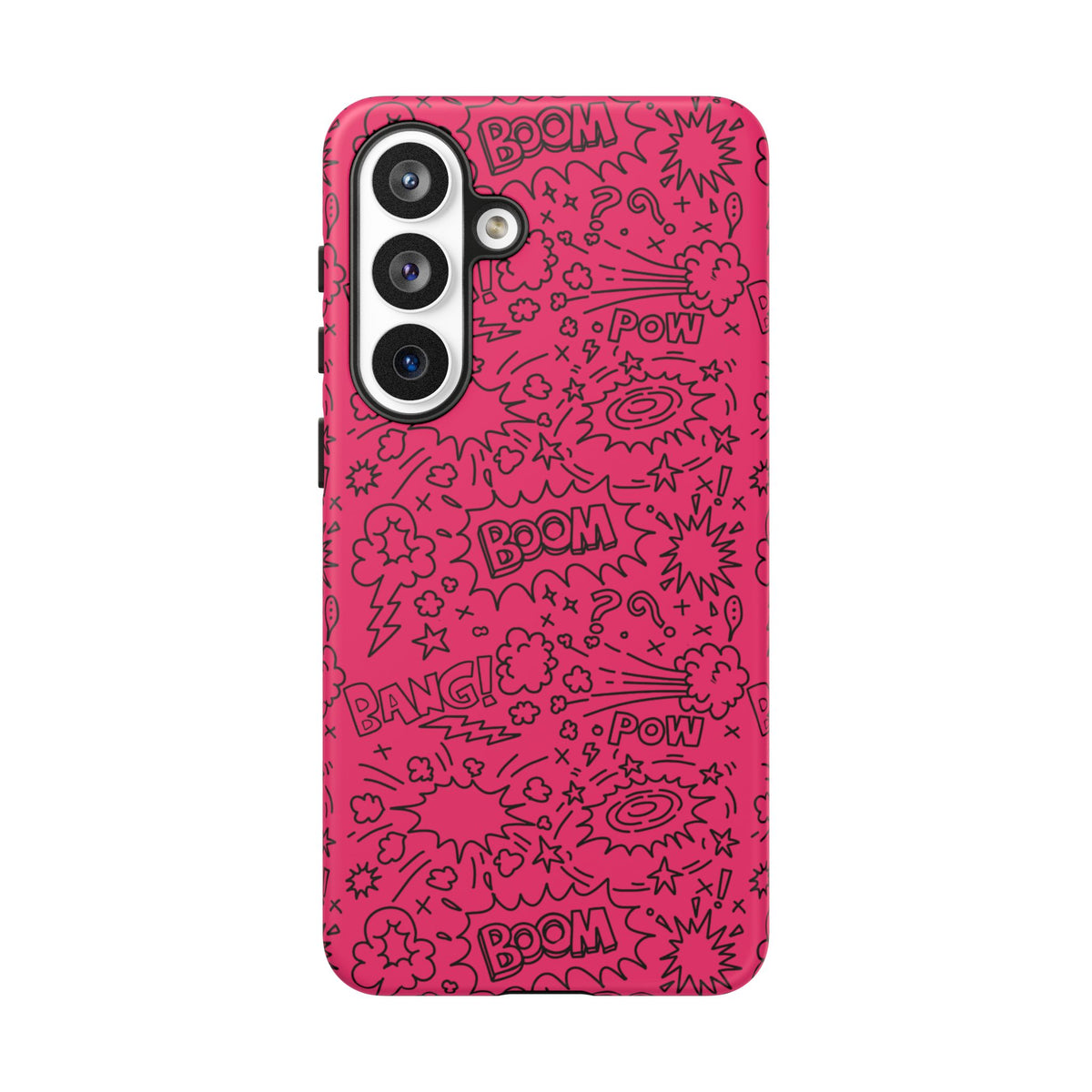 Boom Wow Tough Case for iPhone, Galaxy, or Google Pixel