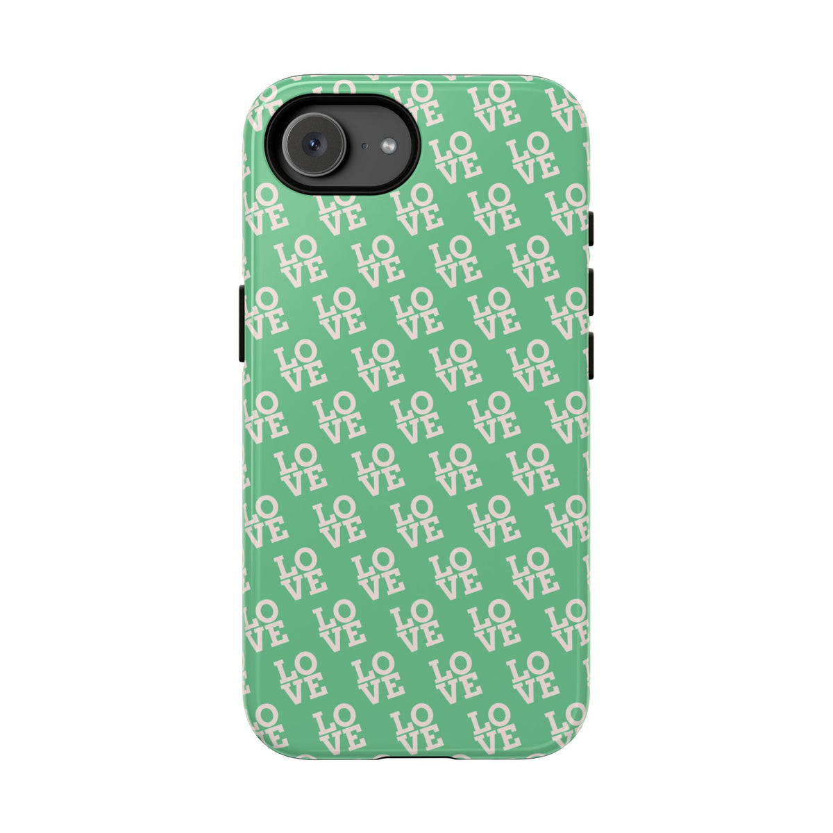 LOVE Aqua Tough Phone Case for iPhone, Galaxy, or Google Pixel