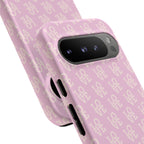 Pink 'LOVE' Pattern Tough Phone Case