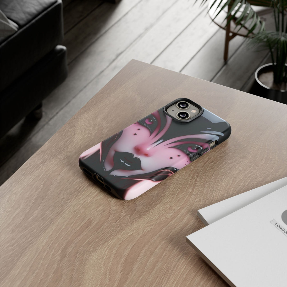 AlienPink Tough Phone Case for iPhone, Galaxy, or Google Pixel