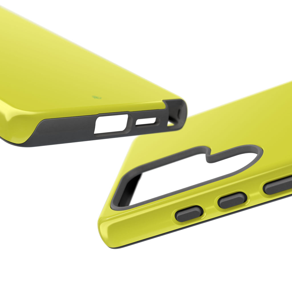 Yellow RG Tough Phone Case for iPhone, Galaxy, or Google Pixel