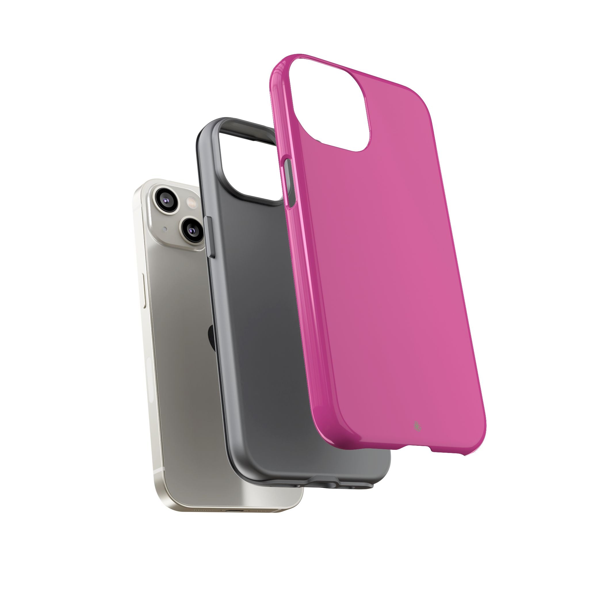 Neon Pink RG Tough Phone Case for iPhone, Galaxy, or Google Pixel