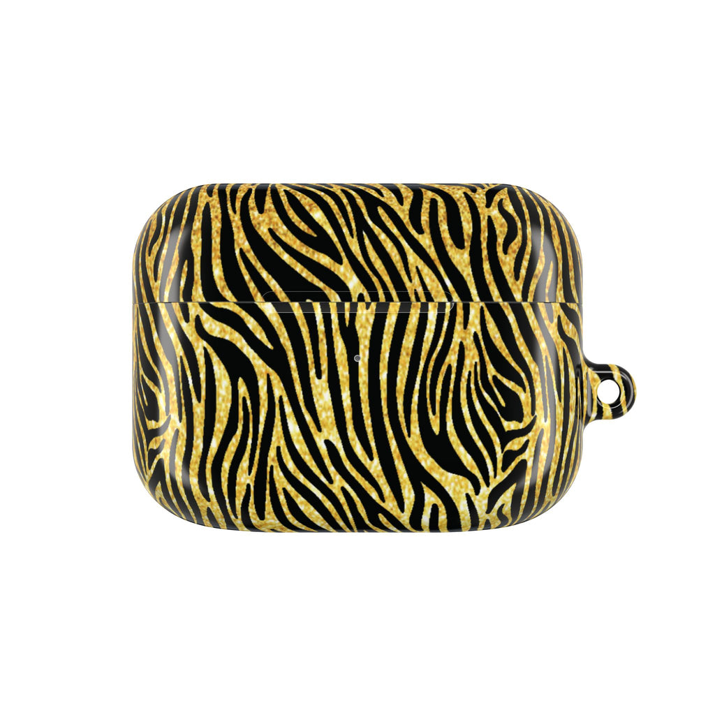 Gold Zebra AirPod Cases
