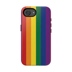 LGBTQ Rainbow Flag Tough Phone Case for iPhone, Galaxy, or Google Pixel