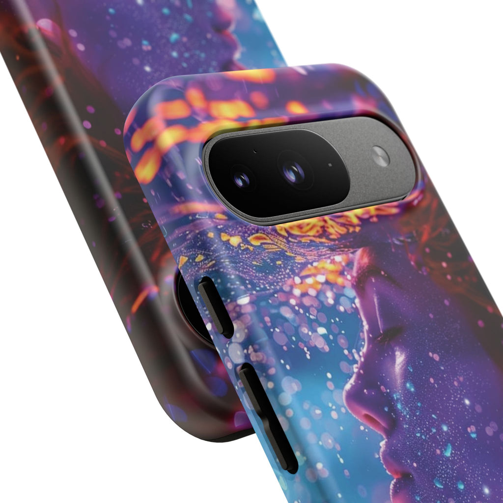 Meditating Underwater Tough Phone Case for iPhone, Galaxy, or Google Pixel