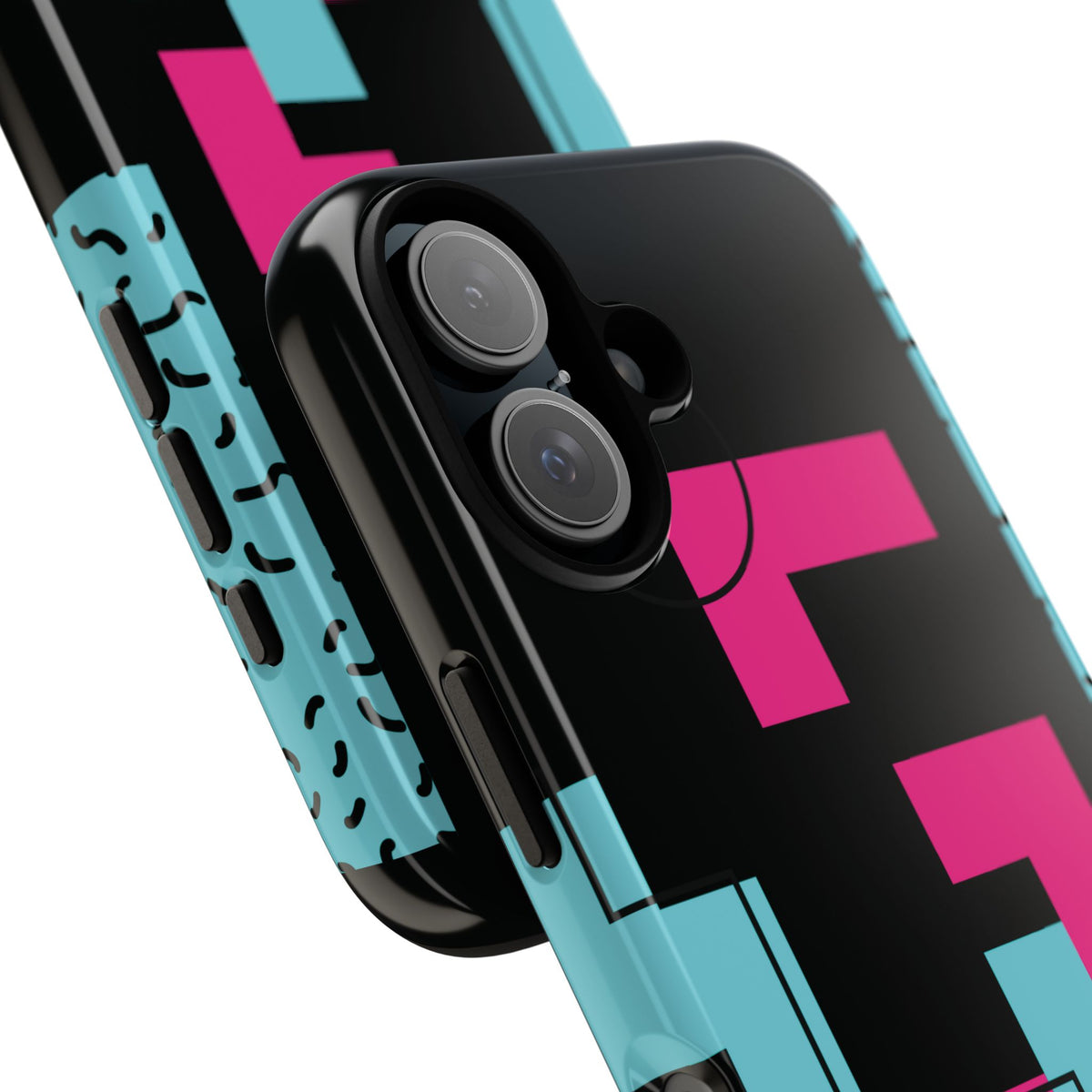 Retro Blocks LOVE Tough Case for iPhone, Galaxy or Google Pixel