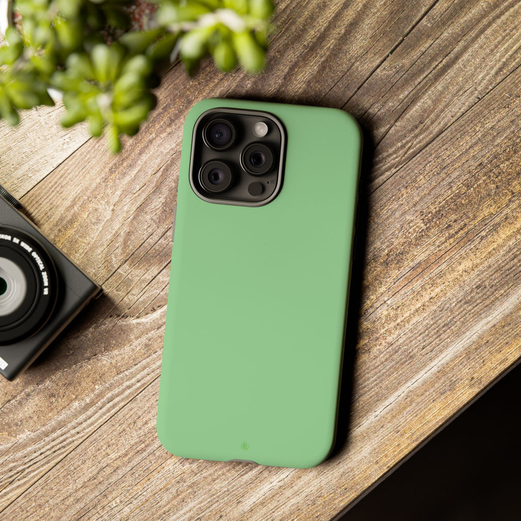Mint Green Tough Phone Case for iPhone, Galaxy, or Google Pixel