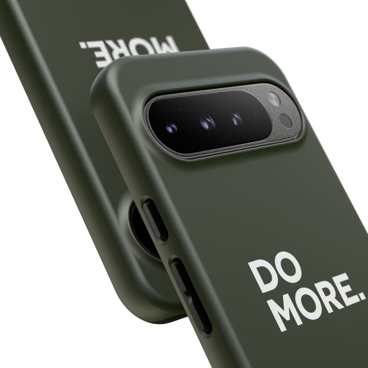 Olive Green Do More Tough Phone Case for iPhone, Galaxy, or Google Pixel
