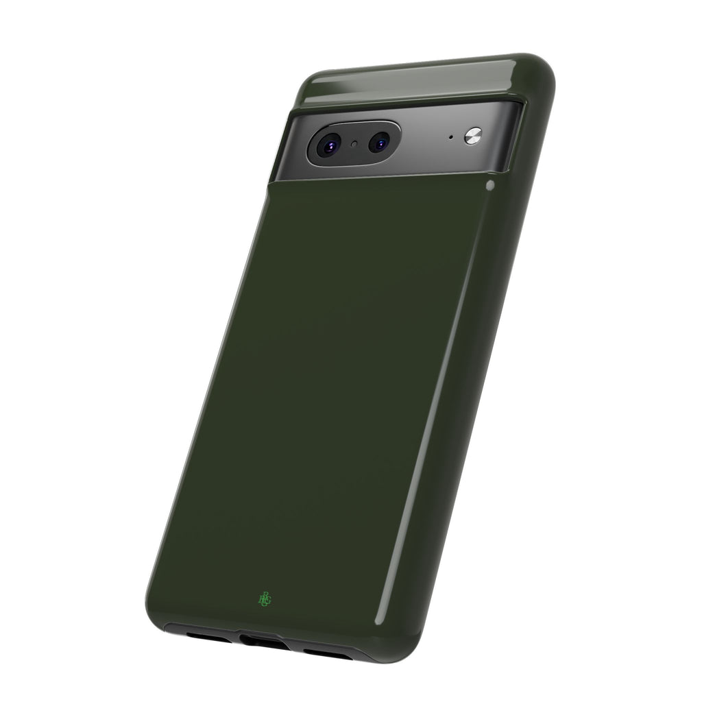 Olive Green Tough Phone Case for iPhone, Galaxy and Google Pixel