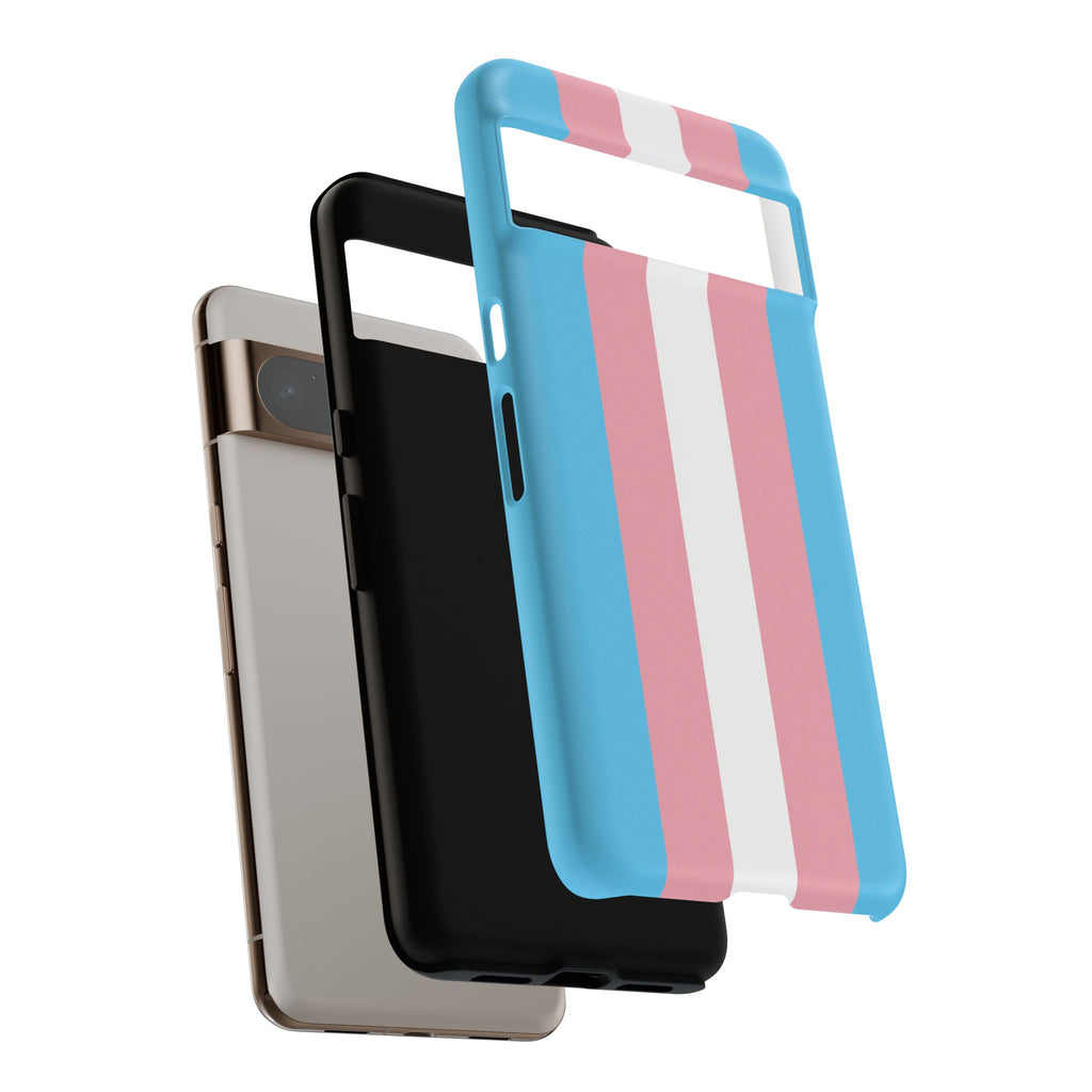 Trans Colors Tough Phone Case for iPhone, Galaxy, or Google Pixel